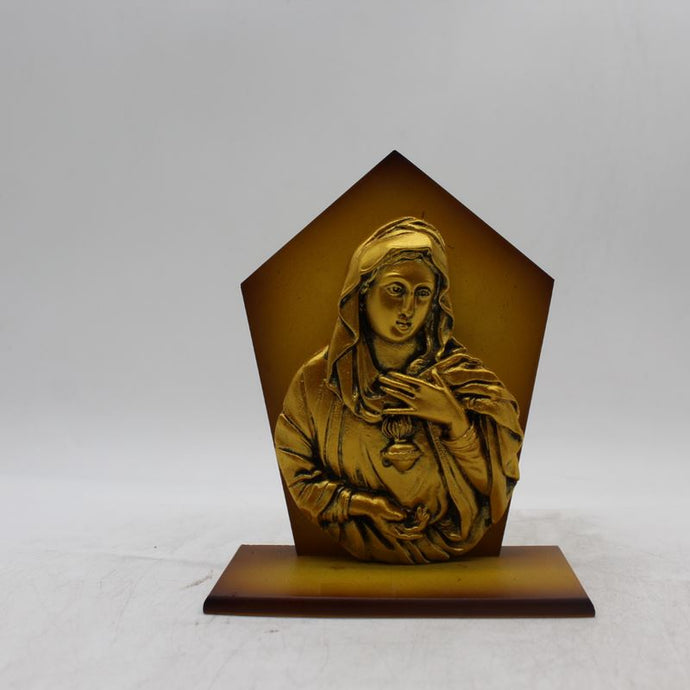 Virgin Mary Statue,The blessed mother,Mother Marry,statue,idol Gold Color