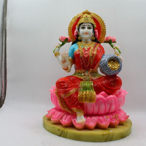 Laxmi ma Bengali laxmi/Laxmi Ma Idol-laxmi Maa Statue-Shakti Statue Multi Color