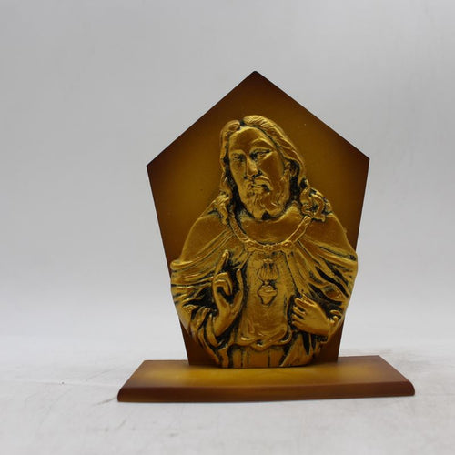 Christian God statue,Ishu khrist,Jesus,Father Of khristian idol Gold color